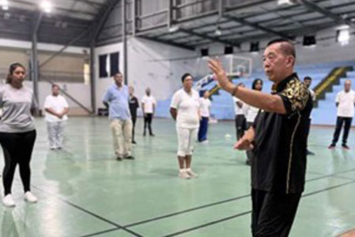 The Confucius Institute at University of Mauritius held the opening ceremony of its second session of Tai Chi training, May 2024