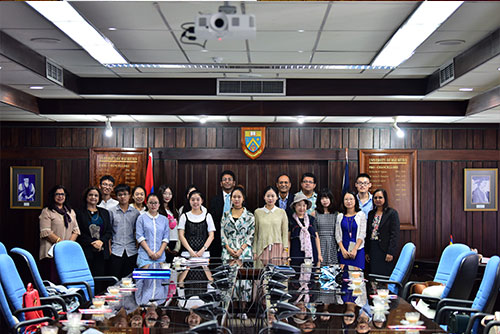 Students’ Exchange between ZSTU and UoM, August 2017