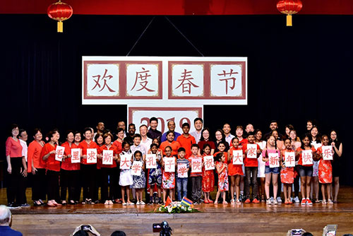 Celebration of Spring Festival at University of Mauritius, hosted by CI-UoM, 09 Feb 2019