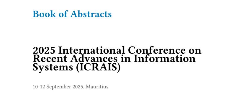 ICRAIS2025