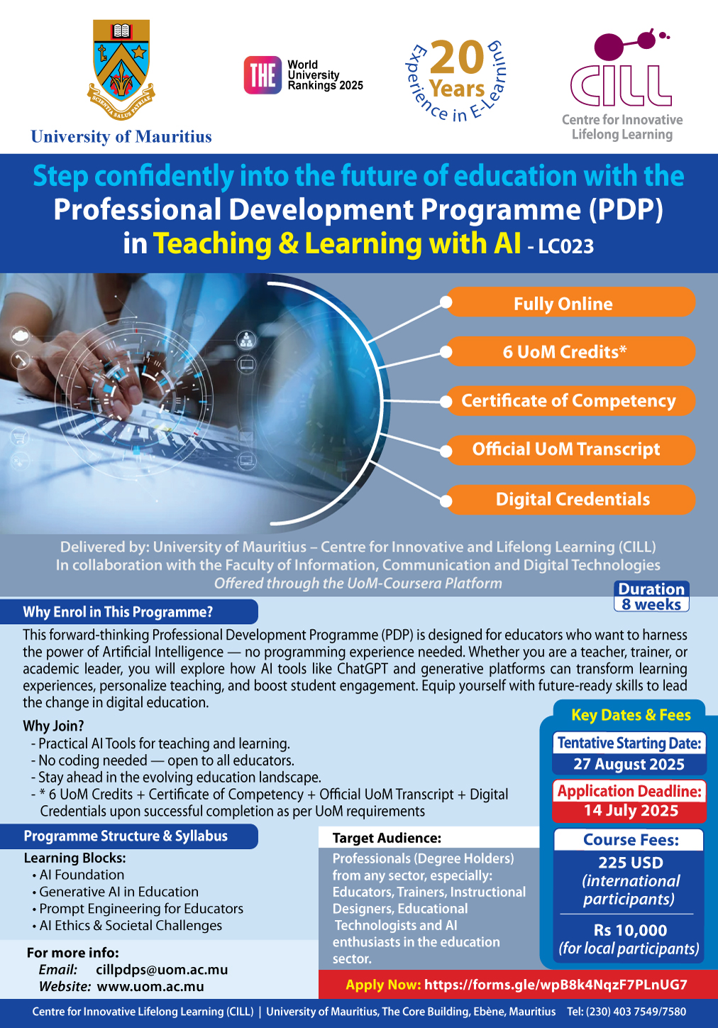 PDP in Teaching & Learning with AI