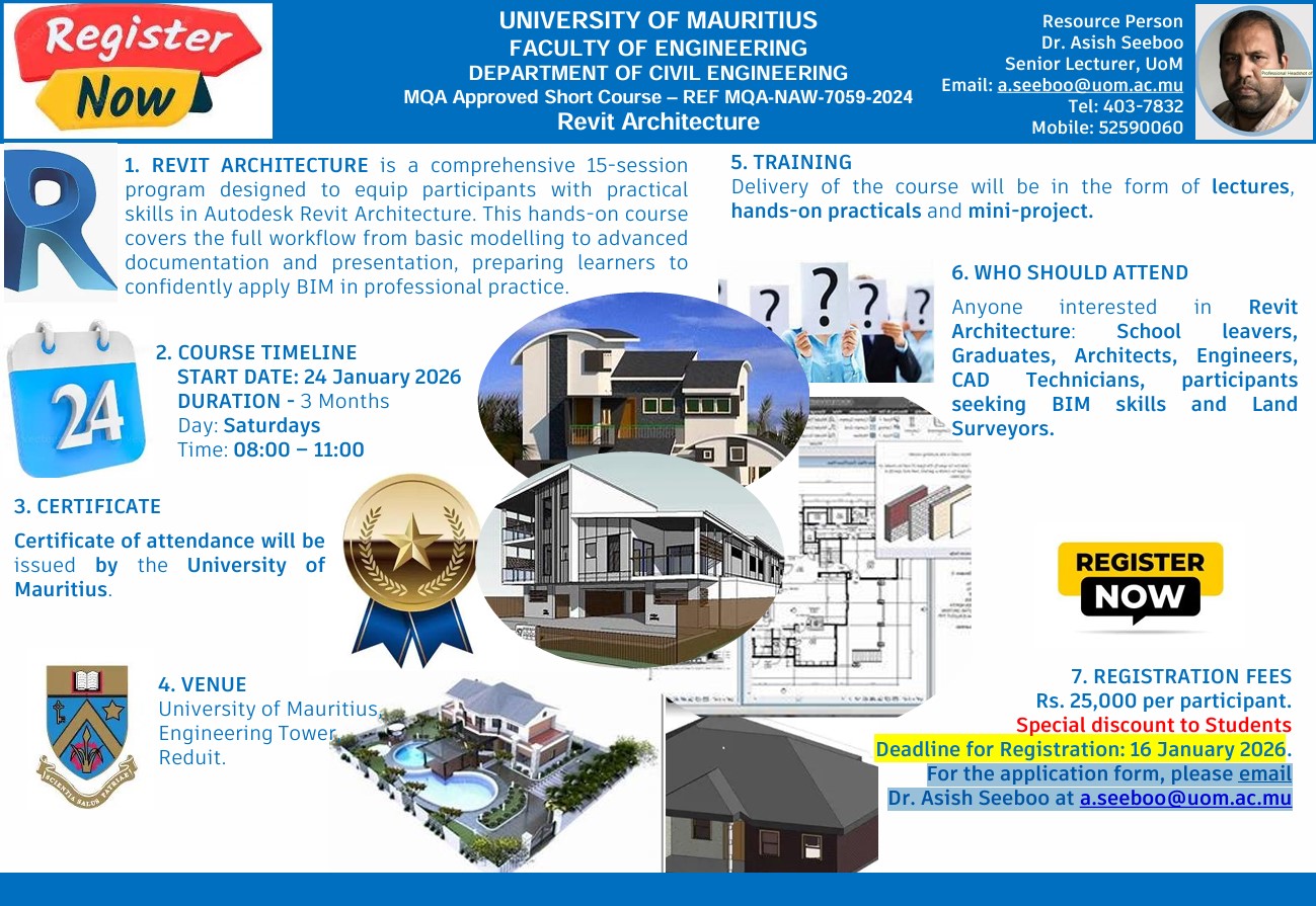 Short Course: Revit Architecture